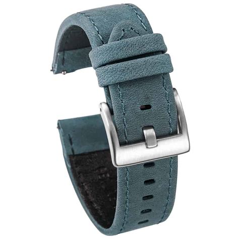 Samsung Gear S3 | Genuine Leather Watch Bands | Navy Blue