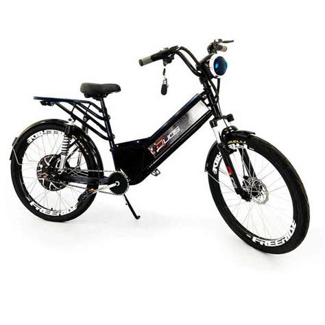 Bicicleta Elétrica Aro 24 Duos Confort Full 800w 48v Preta