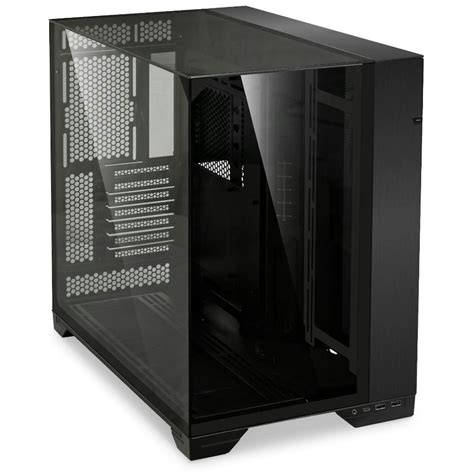 Lian Li O11 Vision Mid Tower Atx Case Black Ple Computers