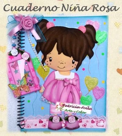 Artesanato Para Todos Capa De Caderno Boneca Em Eva Molde