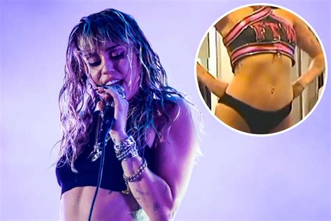 Miley Cyrus revela el diminuto atuendo que utilizará para su