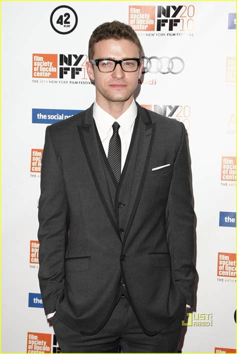 Justin Timberlake Andrew Garfield Social Network Premiere Photo