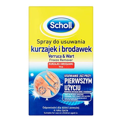 Scholl Spray Do Usuwania Kurzajek I Brodawek Ml Portal Doz Pl