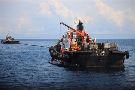 Extraction Of Remaining Oil Spill In Oriental Mindoro To Be Completed