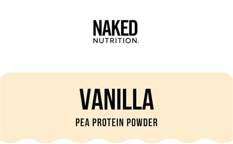 Amazon Naked Pea Vanilla Pea Protein Isolate From North American