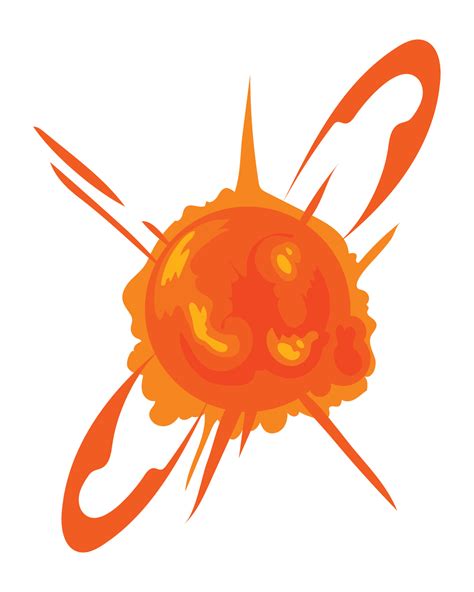 orange explosion icon design 16754536 Vector Art at Vecteezy 
