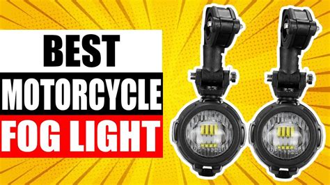 TOP 5 Best Motorcycle Fog Lights In 2024 YouTube