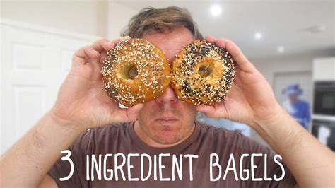 3 Ingredient Bagels Youtube