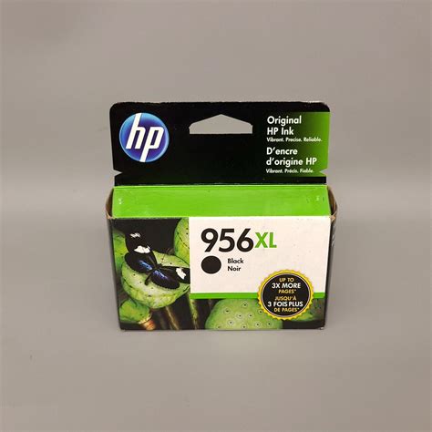 Genuine OEM HP 956XL Black Ink Cartridge L0R39AN Expired 07 21 Sealed