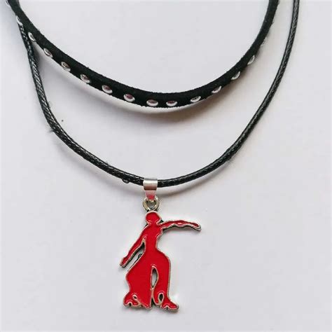 Delta Sigma Theta Sorority Necklace Delta Necklace Dst Red Fortitude