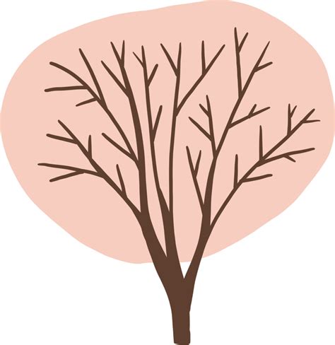 Simplicity Tree Freehand Drawing Flat Design 12073859 Png