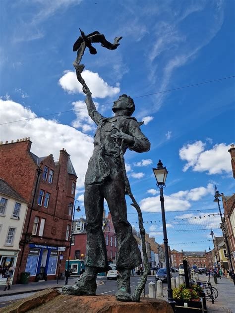 John Muir Statue Dunbar Bronze Statue Of World Famous Nat Flickr