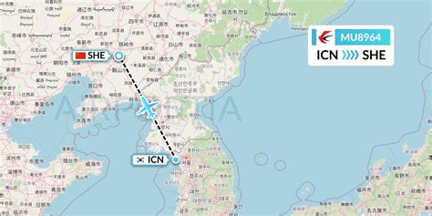 MU8964 Flight Status China Eastern Airlines Seoul To Shenyang CES8964