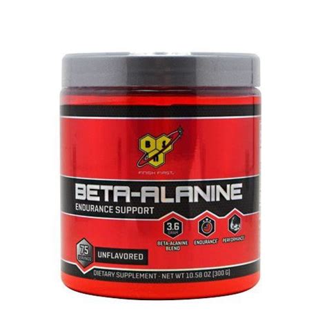 Bsn Beta Alanine Pre Post Workout Unflavored Grams Beta