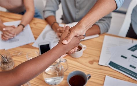 Premium Photo Midsection Of Business People Stacking Hands