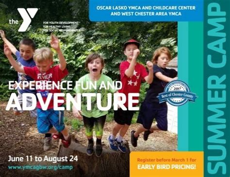 West Chester YMCAs Summer Camp Guide