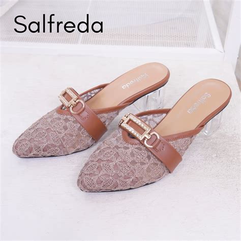 Jual Sepatu Sandal Pesta Elegan Terbaru Wanita Sendal Kondangan Mewah