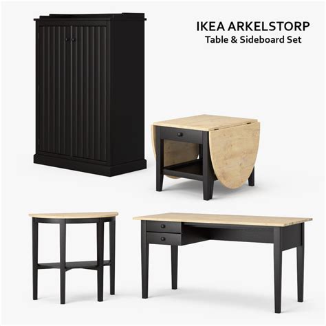 3d ikea arkelstorp set model
