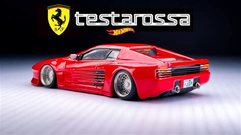 Restomod Clean Stance Ferrari Testarossa Hot Wheels Custom YouTube