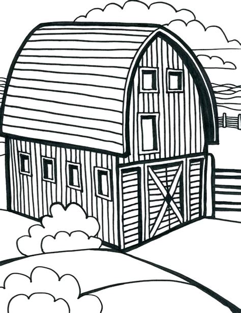 Barn Coloring Pages at GetColorings.com | Free printable colorings ...