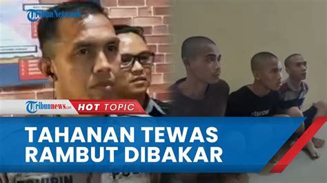 Kondisi Jasad Tahanan Polres Empat Lawang Yang Tewas Dalam Sel Leher