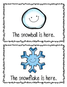 Winter Sentence Write The Room By KinderCounts1 TPT