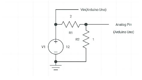 Voltage Divider Circuit. | Download Scientific Diagram