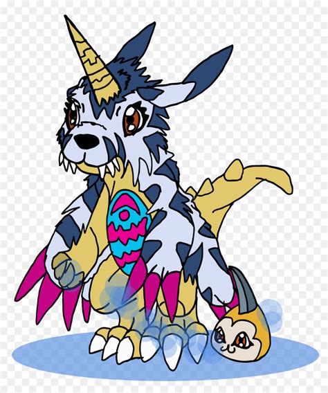 Gabumon Digimon Masters Garurumon png transparente grátis