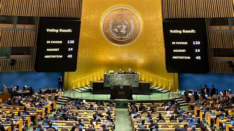 Unga Discusses Gaza Ceasefire After Us Veto In Security Council Peoples Dispatch