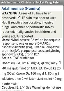 Clinician S Pocket Drug Reference 2012 Amazon Appstore For Android