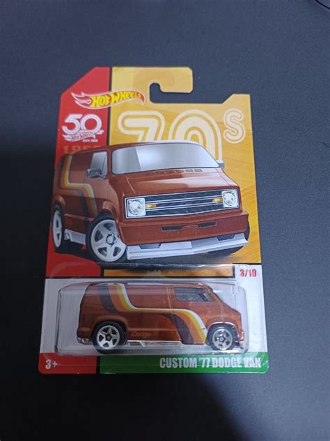 Custom 77 Dodge Van Hotwheels Hot Wheels 50 Years Edition 2017 Hobbies Toys Toys Games On