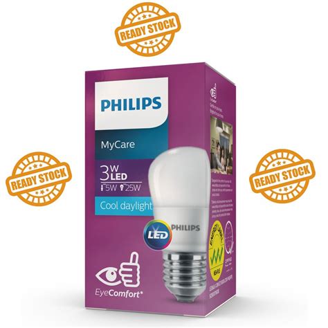 Jual Lampu Philips LED MyCare 3 Watt Putih Bohlam LED 3W 3Watt