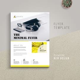 Freepiker Minimalist Business Flyer