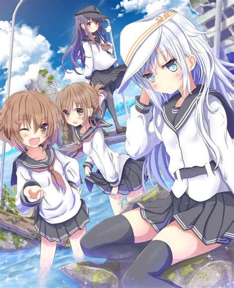 暁艦これ 響艦これ 雷艦これ 電艦隊これくしょん ヴェールヌイ 「gwということで第六駆逐隊とお出かけなのです