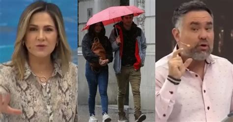 Lluvia En Santiago Michelle Adam Y Gianfranco Marcone Confirman La Llegada De Las