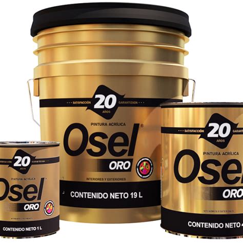 Pintura Acr Lica Osel Bronce Mate Pinturas Osel