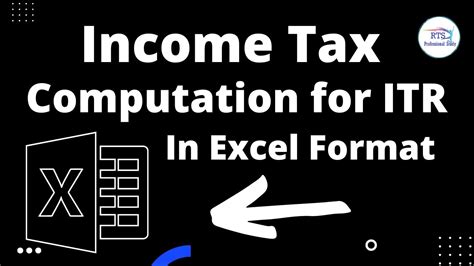 Computation Of Total Income For Itr In Excel Format Computation Of