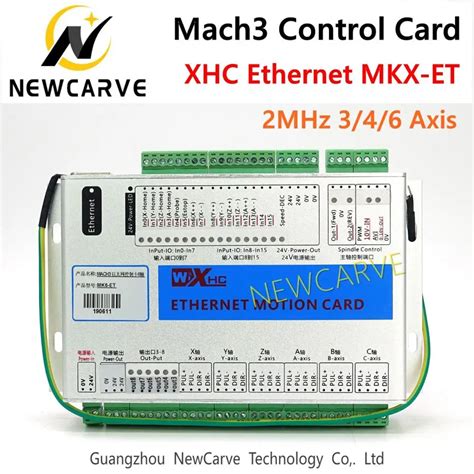 Xhc Mach3 Cnc Controller Mkx Et Ethernet Breakout Board 3 4 6 Axis