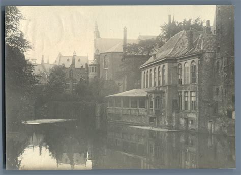 Belgique Bruges Quai Du Rosaire Von Photographie Originale Original