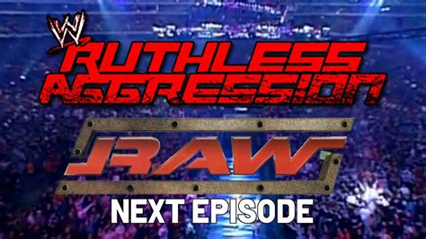 WWE 2K23 Universe Mode Next Episode Of Ruthless Aggression RAW Promo