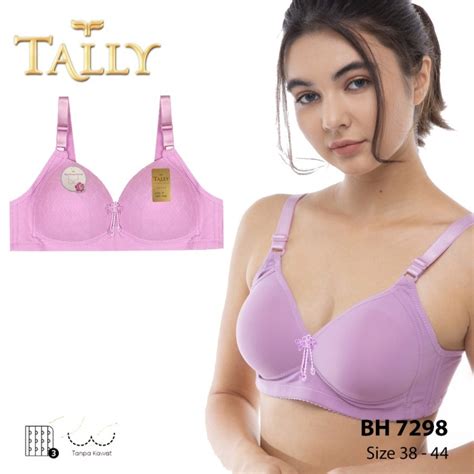 Jual Tally Bh Bra Tanpa Kawat Busa Tipis Bahan Katun Cup B C