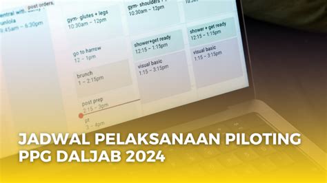 RESMI Jadwal Lengkap Piloting PPG Daljab Tahap 2 Tahun 2024 Laman 2