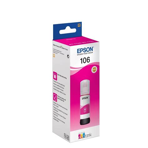 Epson črnilo EcoTank 106 70 ml magenta