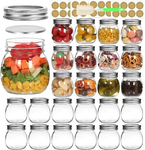 Amazon Ekkovla Oz Mason Jar With Regular Lid And Band Pack