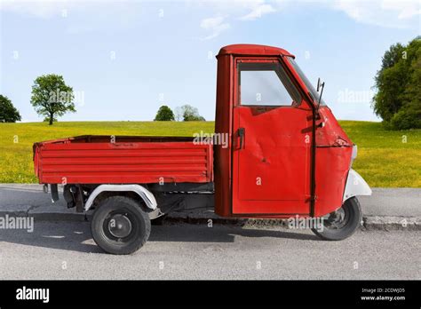 Beautiful Typical Italian Pickup Truck Stock Photo Alamy