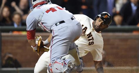 Nationals Snap Bumgarner S Streak With Win Over Giants Cbs San