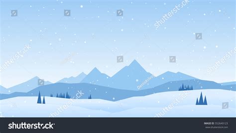 102,238 Snow mountain landscape Stock Vectors, Images & Vector Art | Shutterstock