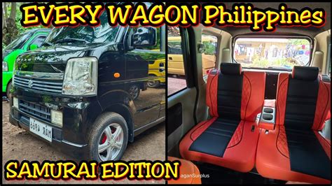 Every Wagon Philippines Samurai Edition 2WD Double Power Slide YouTube