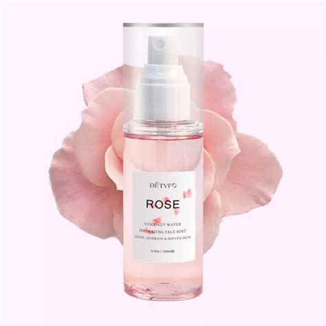 Private Label Natural Organic Rosewater Agua De Rosas Facial Mist