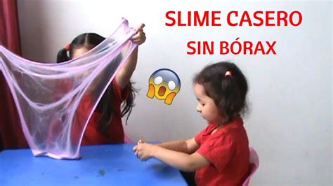 Como Hacer Slime Casero Muy FÁcil Sin BÓrax Youtube